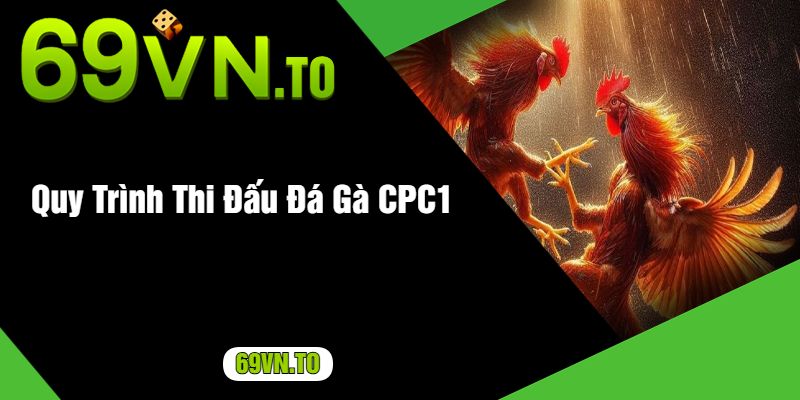 Quy Trình Thi Đấu Đá Gà CPC1