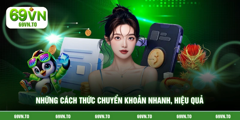 Những cách thức chuyển khoản nhanh, hiệu quả